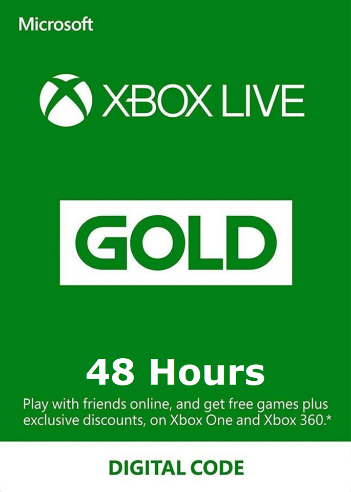 Xbox Live Gold - 48 Hours